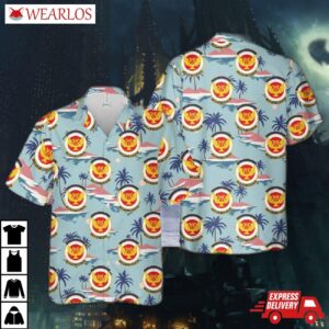 Usaf Ohio Air National Guard, Band Of The Great Lakes, 555th Force Hawaiian Shirt