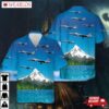 Usaf Oregon Air National Guard 114th Fighter Squadron Mcdonnell Douglas F-15c-21-mc Eagle Hawaiian Shirt