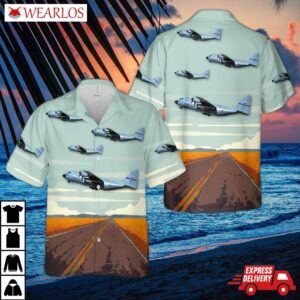 Usaf Texas Air National Guard 181st Airlift Squadron Lockheed C-130h-lm Hercules Hawaiian Shirt