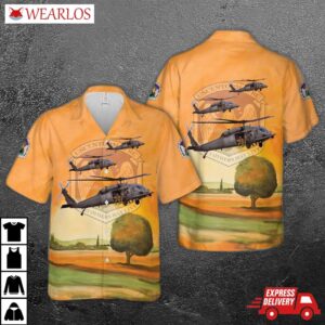 Uscentcom Jprc And Hh-60 Helicopter Hawaiian Shirt