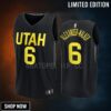 Utah Jazz 6 Nickeil Alexander-walker Statement Edition Men Jersey -23 Fast Break Player Black