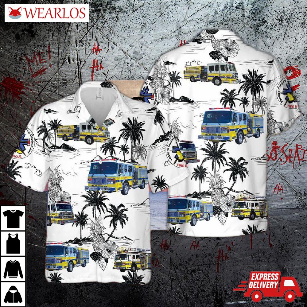 Ventura County Fire Department Hawaiian Shirt