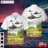 Vietnam Era Bell Ah-1 Cobra Helicopter Hawaiian Shirt
