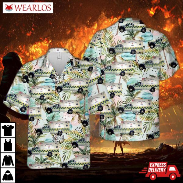 Virginia Madison County Ems Hawaiian Shirt