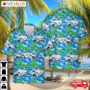 Virginia Stafford County Fire Ems Hawaiian Shirt