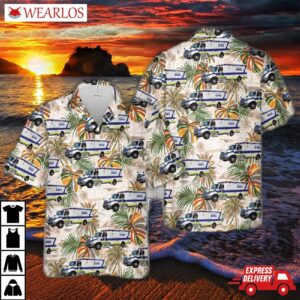 Wake County Ems North Carolina Hawaiian Shirt