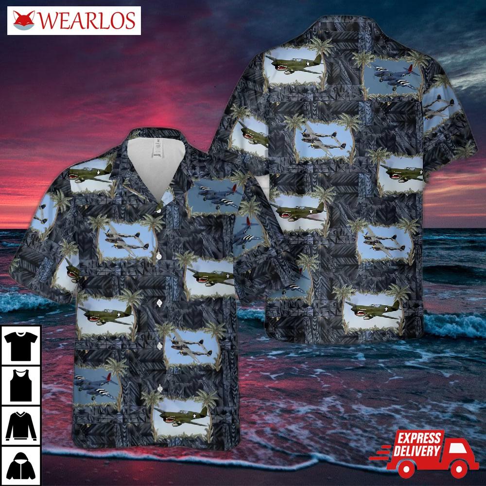 Warbirds Wwii Planes Hawaiian Shirt