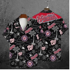 Washington Nationals Island Paradise Hawaiian Shirt