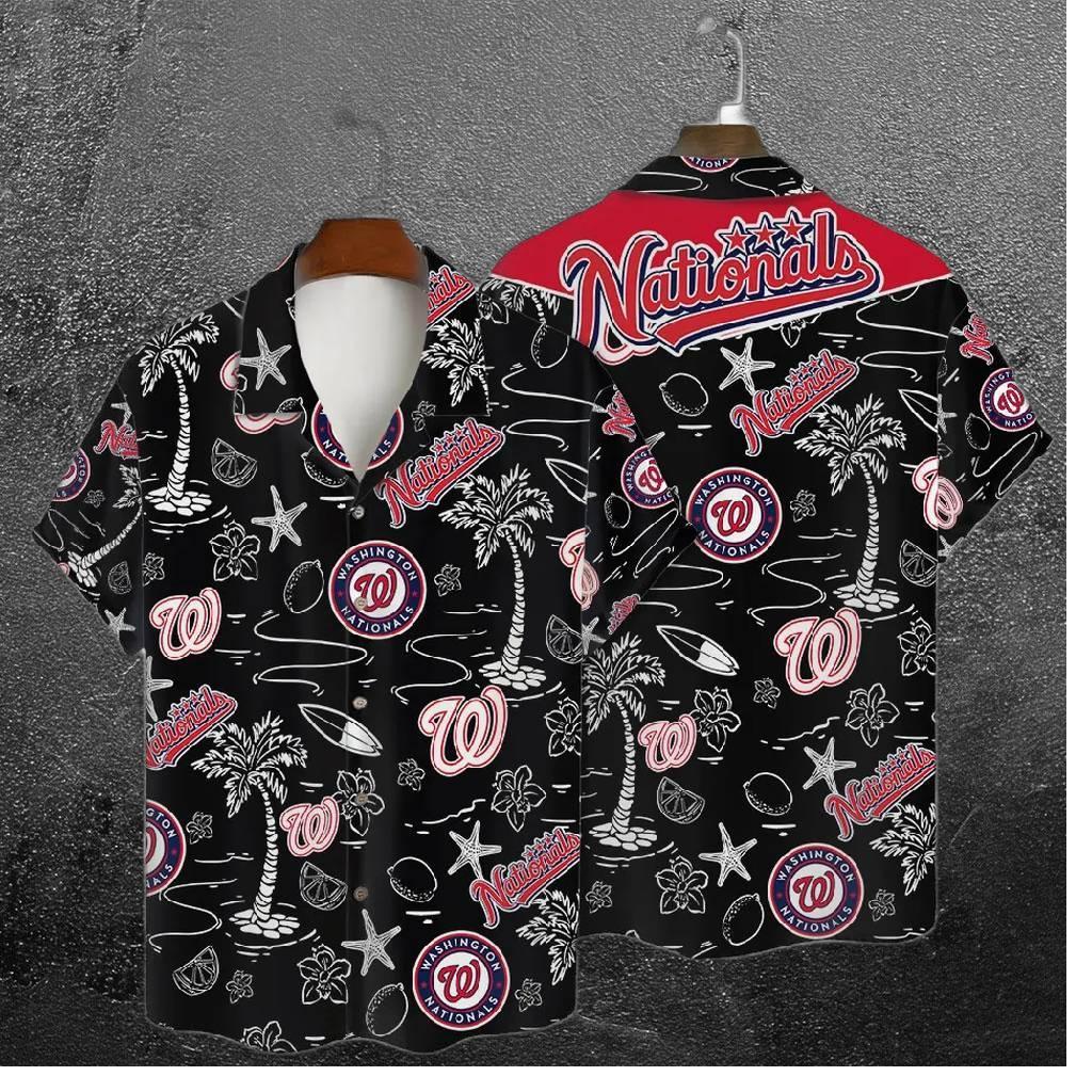 Washington Nationals Island Paradise Hawaiian Shirt