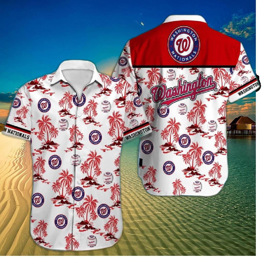 Washington Nationals Summer Vibes Hawaiian Shirt