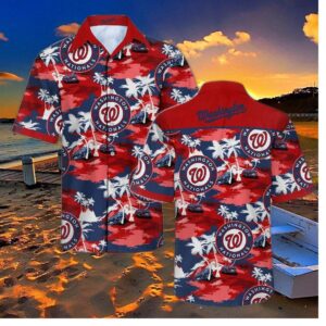 Washington Nationals Tropic Dreams Hawaiian Shirt