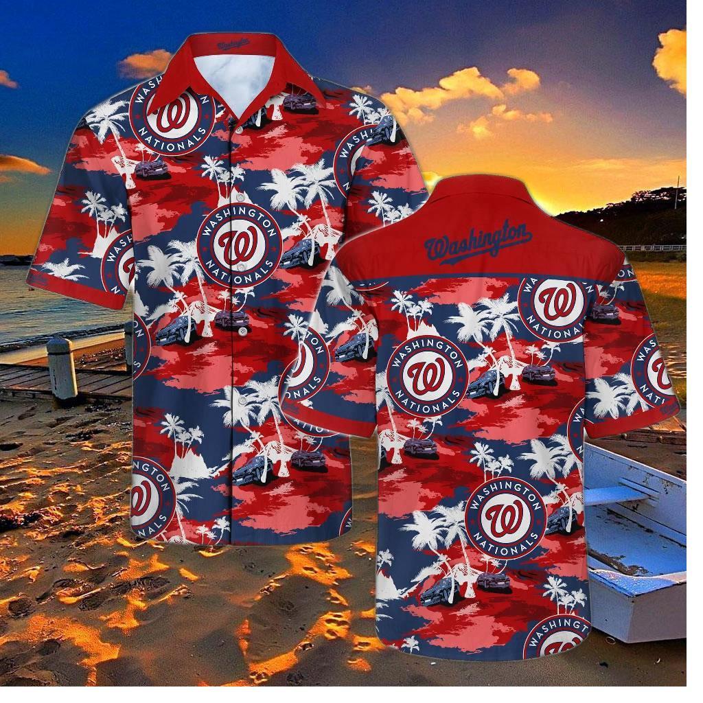 Washington Nationals Tropic Dreams Hawaiian Shirt