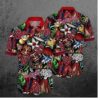 Washington Nationals Tropical Splash Hawaiian Shirt
