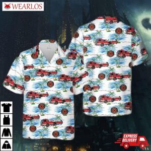 Washington Vancouver Fire Department Hawaiian Shirt