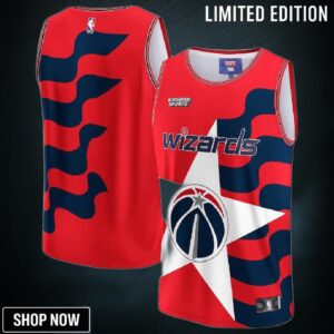 Washington Wizards & Kidsuper Studios Unisex Hometown Jersey - Red