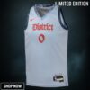 Washington Wizards Nike City Edition Swingman Jersey - Blue Bilal Coulibaly Youth
