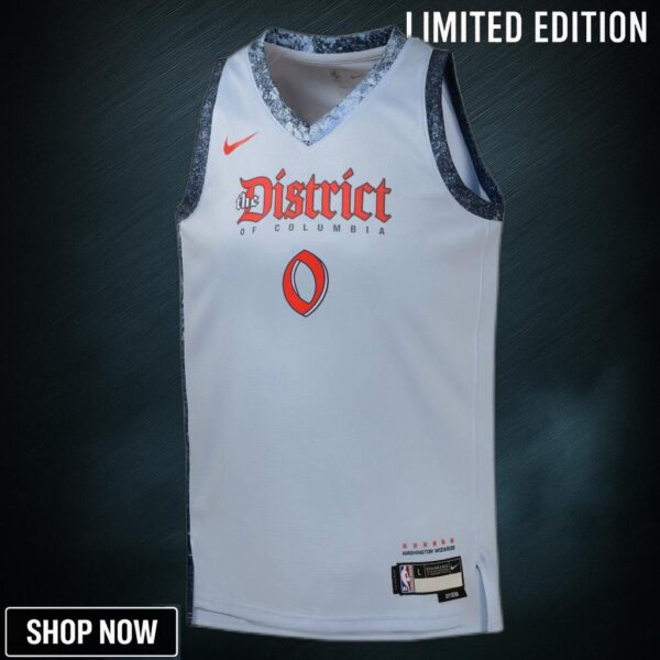 Washington Wizards Nike City Edition Swingman Jersey - Blue Bilal Coulibaly Youth