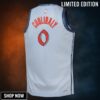 Washington Wizards Nike City Edition Swingman Jersey - Blue Bilal Coulibaly Youth