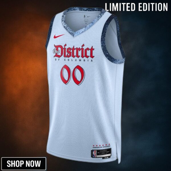 Washington Wizards Nike City Edition Swingman Jersey - Custom Unisex
