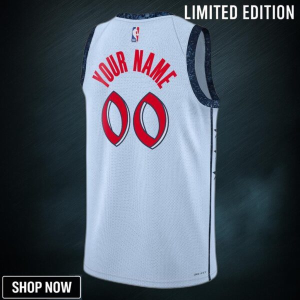 Washington Wizards Nike City Edition Swingman Jersey - Custom Unisex