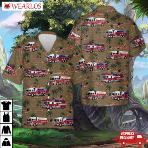 Wasilla, Alaska, Central Mat-su Fire Department Hawaiian Shirt