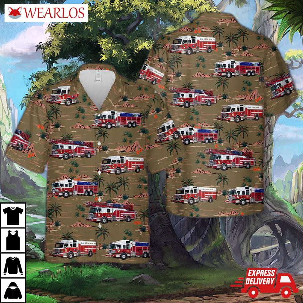 Wasilla, Alaska, Central Mat-su Fire Department Hawaiian Shirt