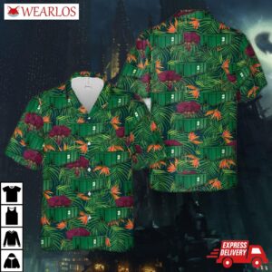 Waste Management 30 Yard Roll-off Dumpster Hawaiian Shirt