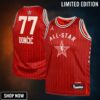 Western Conference Jordan Brand All-star Swingman Jersey - Crimson Luka Doncic Youth