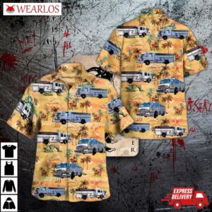 Westminster Fire Department Hawaiian Shirt