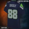 Will Dissly Seattle Seahawks Nfl Pro Line Womens Player Jersey - College Navy