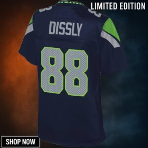 Will Dissly Seattle Seahawks Nfl Pro Line Womens Player Jersey - College Navy