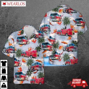Windham Center Fire Department Hawaiian Shirt