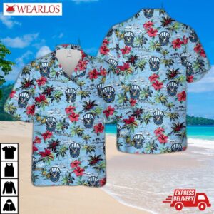 Wings Of Blue - Usaf Parachute Team Hawaiian Shirt