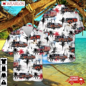 Winter Garden Florida Fire Department Hawaiian Shirt