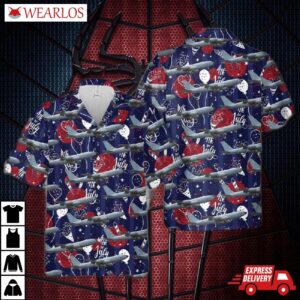 Wisconsin Air National Guard Kc-135r Stratotanker, 4th Of July Hawaiian Shirt