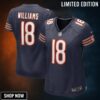 Women's Chicago Bears Caleb Williams Nike Navy Player Game Jersey