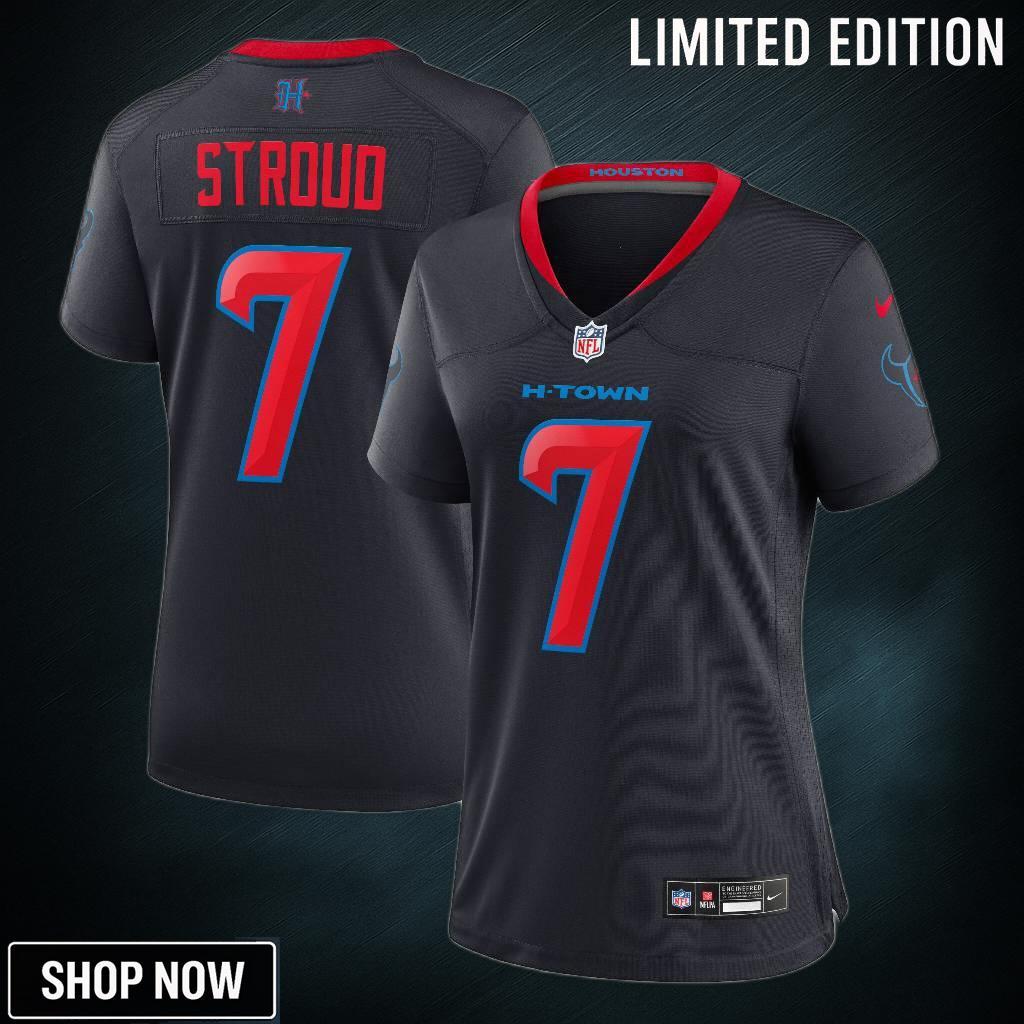 Women's Houston Texans C.j. Stroud Nike Navy Alternate Game Jersey