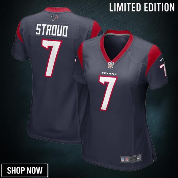 Women's Houston Texans C.j. Stroud Nike Navy Player Jersey