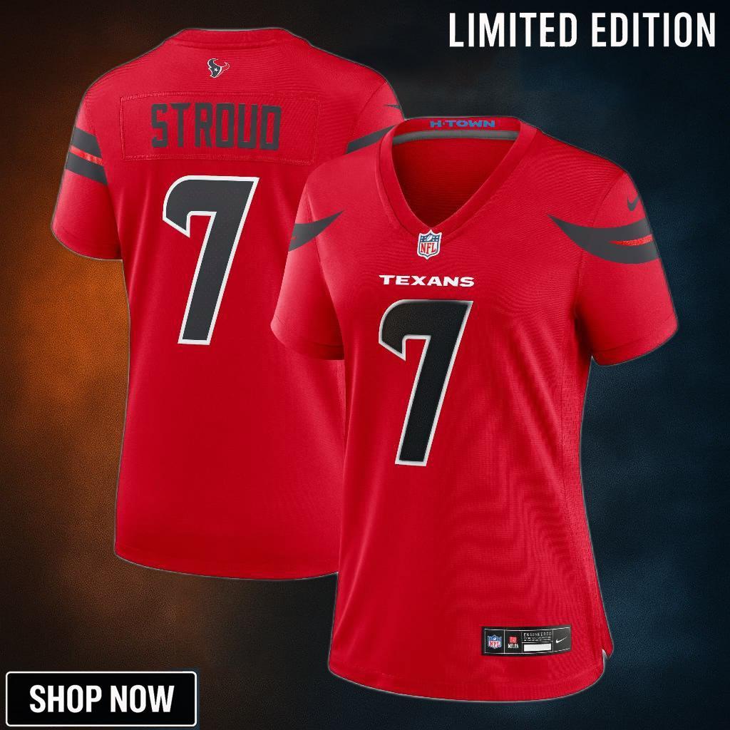 Women's Houston Texans C.j. Stroud Nike Red Alternate Game Jersey