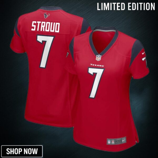 Women's Houston Texans C.j. Stroud Nike Red Game Jersey