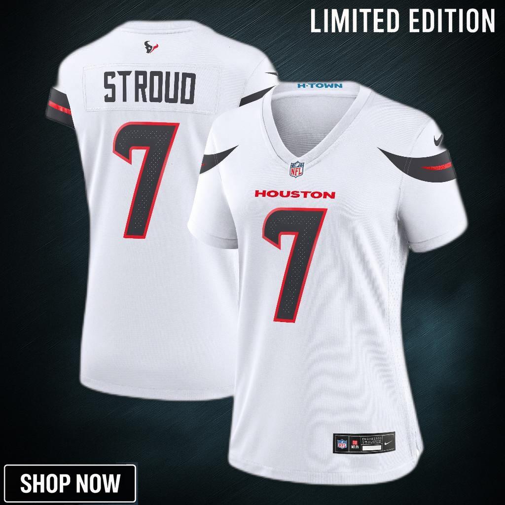 Women's Houston Texans C.j. Stroud Nike White Game Jersey