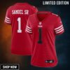 Women's San Francisco 49ers Deebo Samuel Sr Nike Scarlet Game Jersey