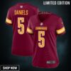 Women's Washington Commanders Jayden Daniels Nike Burgundy Player Game Jersey