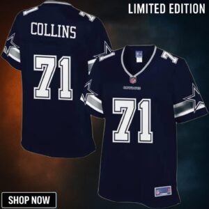 Womens Dallas Cowboys Lael Collins Nfl Pro Line Team Color Jersey