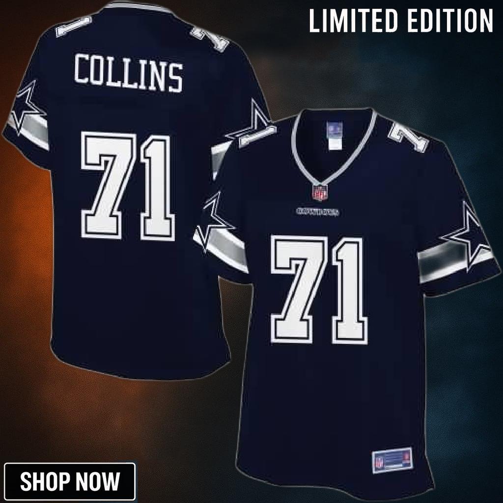 Womens Dallas Cowboys Lael Collins Nfl Pro Line Team Color Jersey