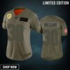 Womens Green Bay Packers Jamaal Williams Camo 2019 Salute To Service Limited Jersey