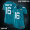 Womens Jacksonville Jaguars Trevor Lawrence Teal Nfl Draft First Round Pick Game Jersey Gift For Fans