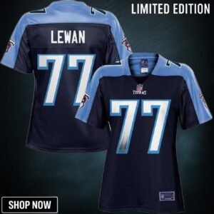 Womens Tennessee Titans Taylor Lewan Nfl Pro Line Navy Team Color Jersey