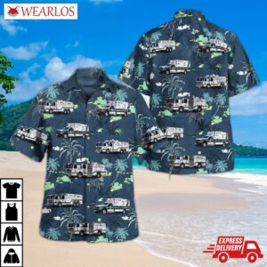 Woodbridge, Virginia, Company 10 - Dale City Volunteer Fire Department (birchdale Station) Hawaiian Shirt
