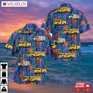 Woodbridge, Virginia, Volunteer Fire Department (woodbridge Station) Hawaiian Shirt